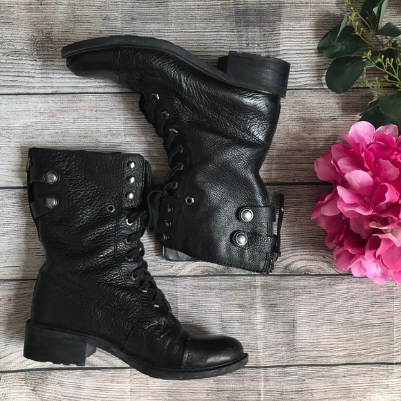 Sam Edelman Shoes - Sam Edelman Leather Darwin Combat Boot